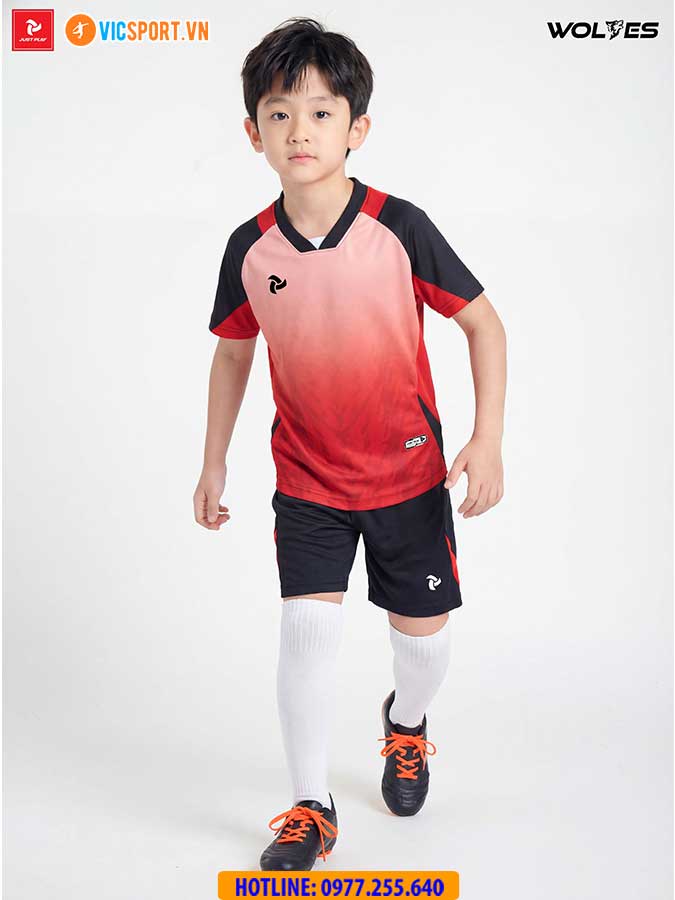 Áo đá banh trẻ em Justplay Wolves - Hình ảnh 39