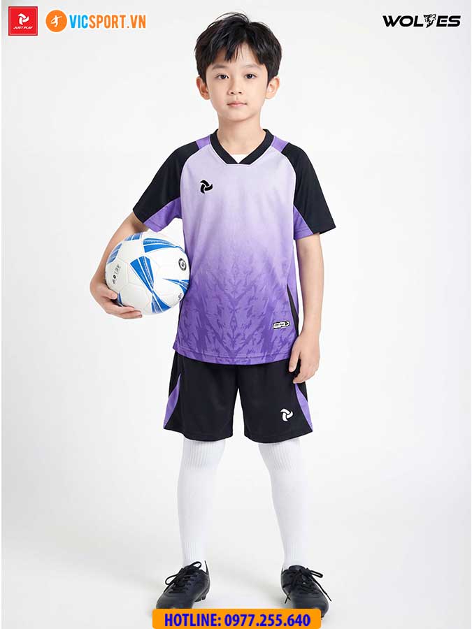 Áo đá banh trẻ em Justplay Wolves - Hình ảnh 49