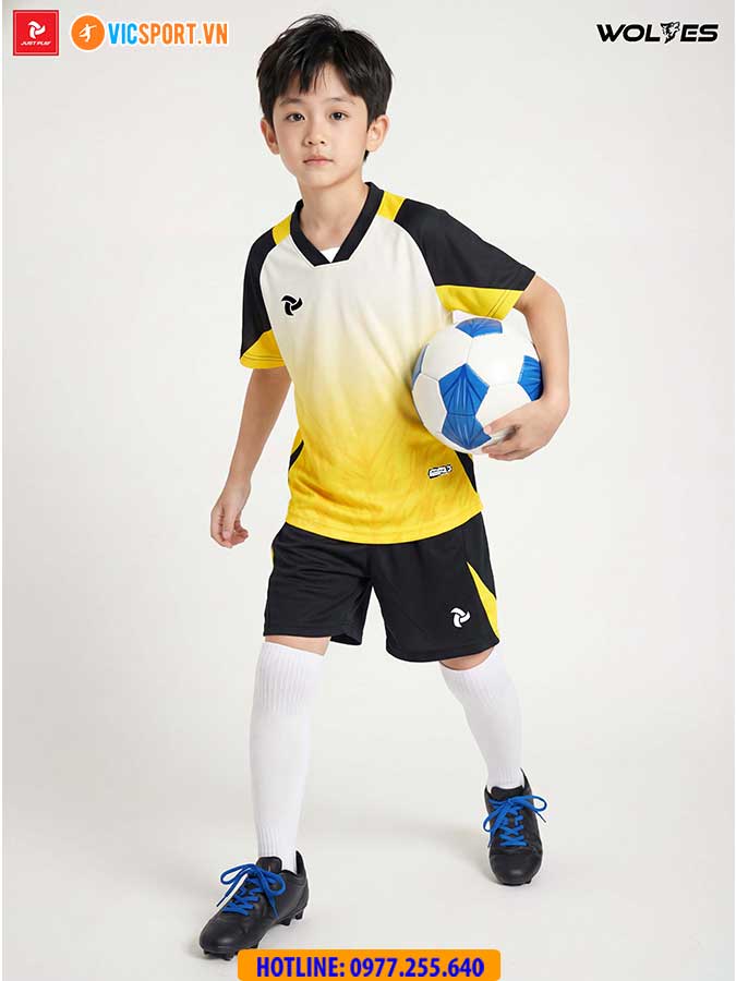 Áo đá banh trẻ em Justplay Wolves - Hình ảnh 56