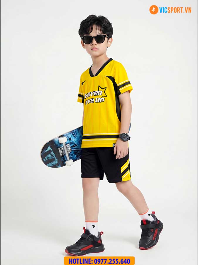 Quần áo thể thao trẻ em JustPlay KID 02 - Hình ảnh 41