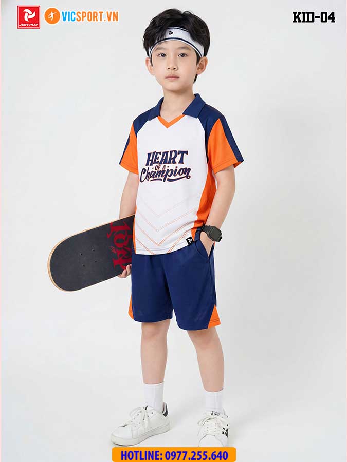 Quần áo thể thao trẻ em JustPlay KID 04 - Hình ảnh 29