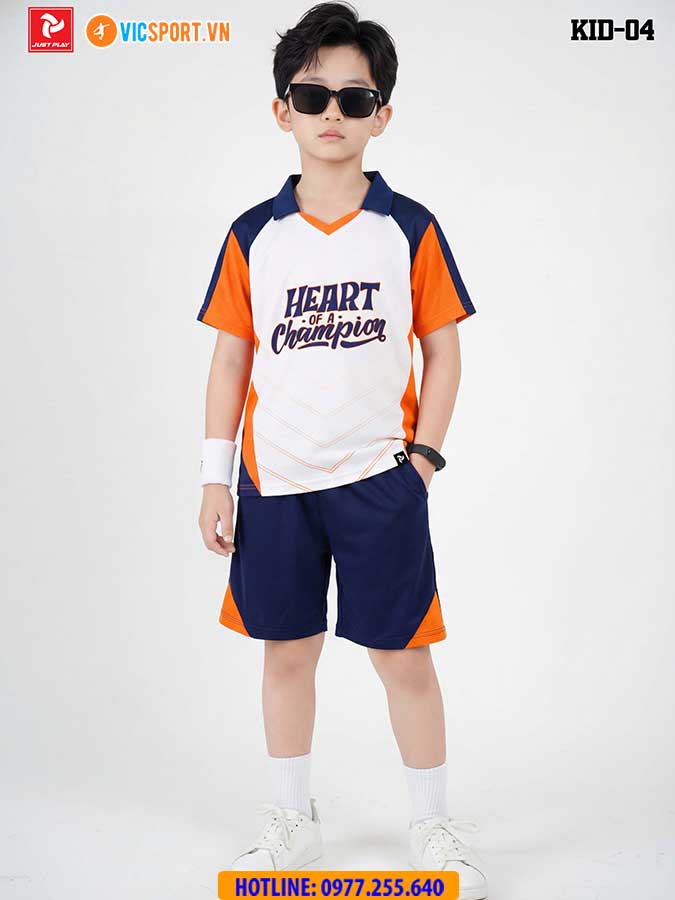 Quần áo thể thao trẻ em JustPlay KID 04 - Hình ảnh 28