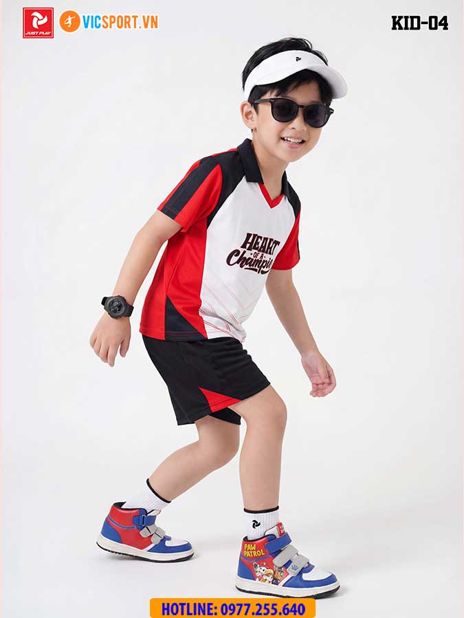 Quần áo thể thao trẻ em JustPlay KID 04 - Hình ảnh 31