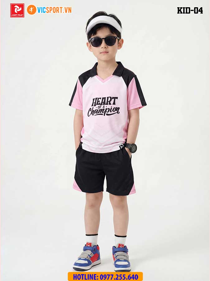 Quần áo thể thao trẻ em JustPlay KID 04 - Hình ảnh 32