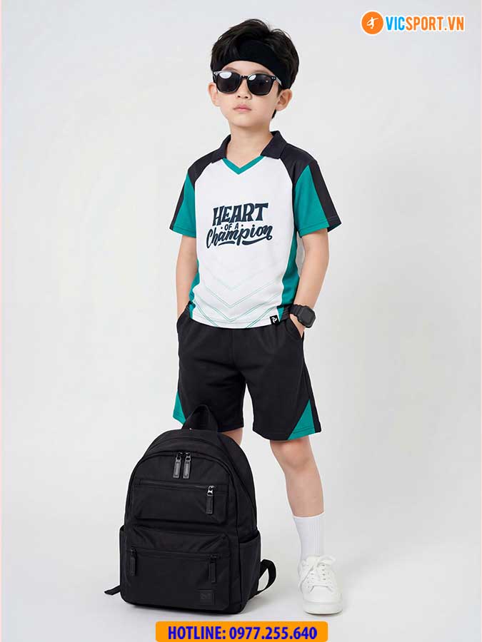 Quần áo thể thao trẻ em JustPlay KID 04 - Hình ảnh 35