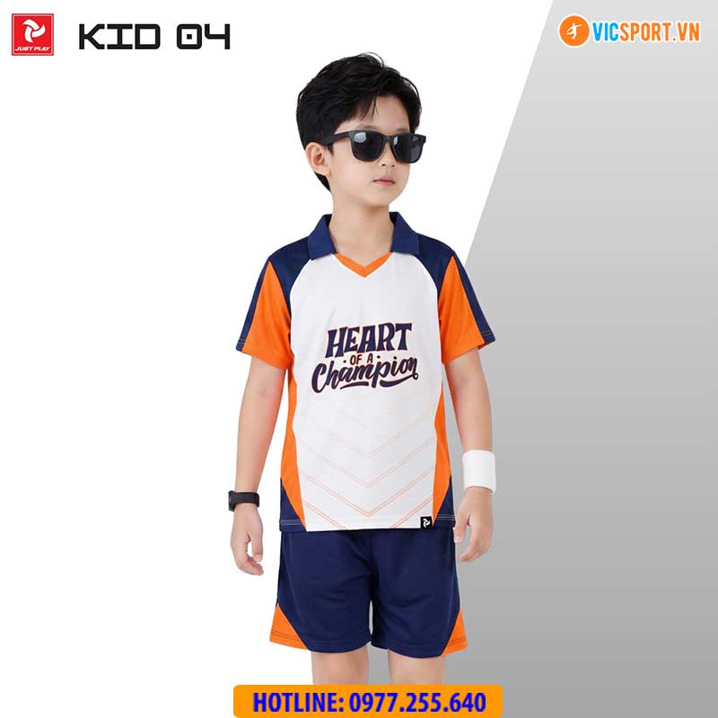 Quần áo thể thao trẻ em JustPlay KID 04 - Hình ảnh 10