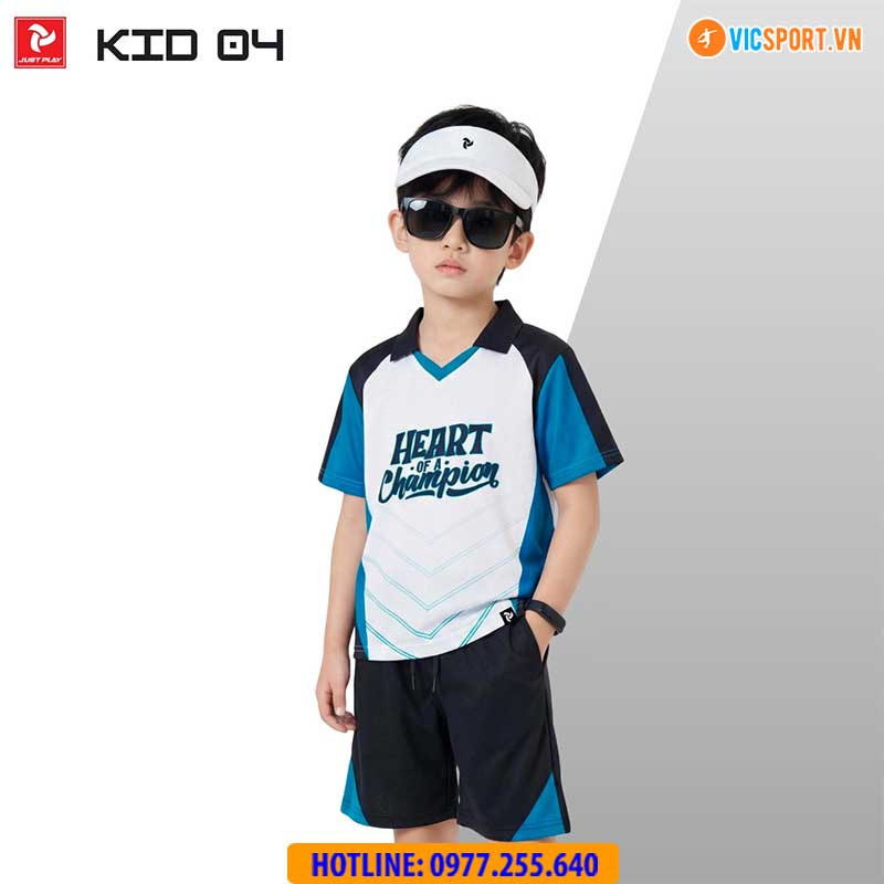 Quần áo thể thao trẻ em JustPlay KID 04 - Hình ảnh 12
