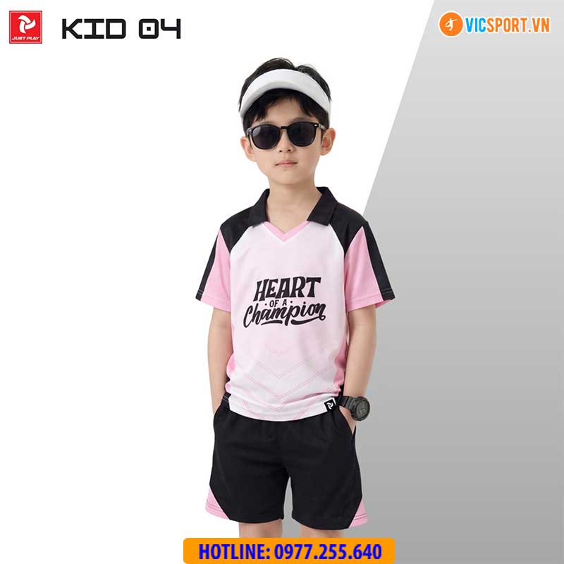 Quần áo thể thao trẻ em JustPlay KID 04 - Hình ảnh 13