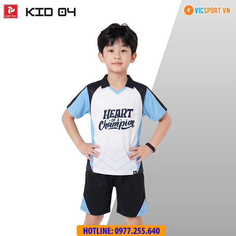 Quần áo thể thao trẻ em JustPlay KID 04 - Hình ảnh 14
