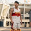 Quần áo bóng rổ Bulbal Racer BRL03 màu kem