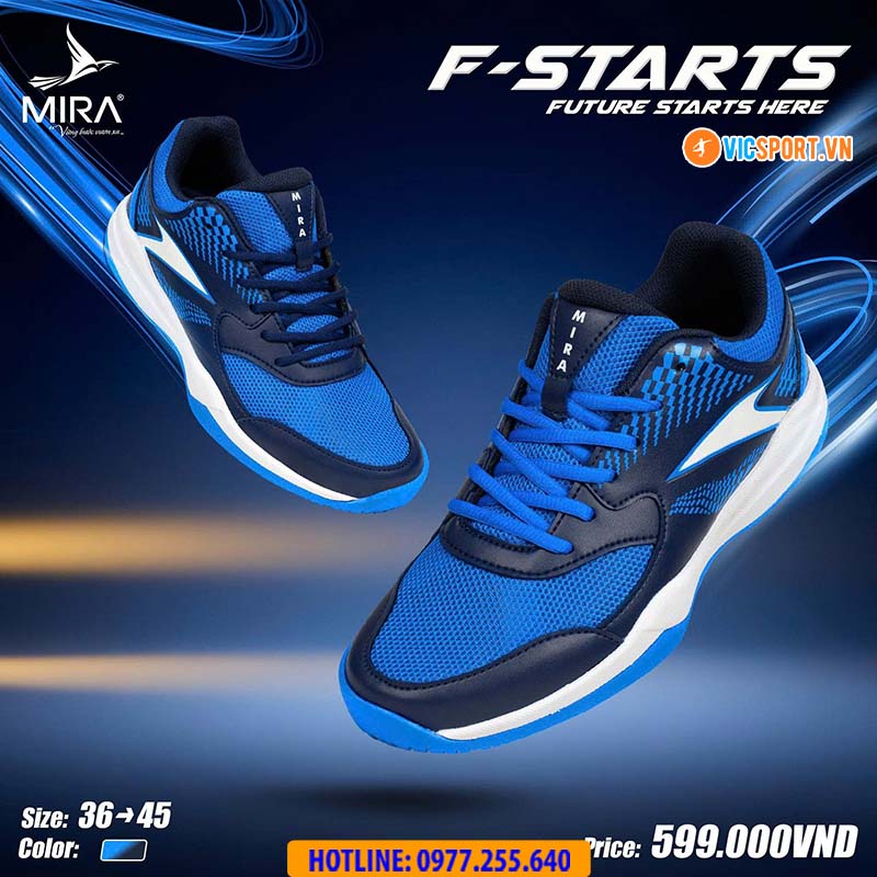 Giày thể thao pickleball Mira F-Starts - Hình ảnh 7