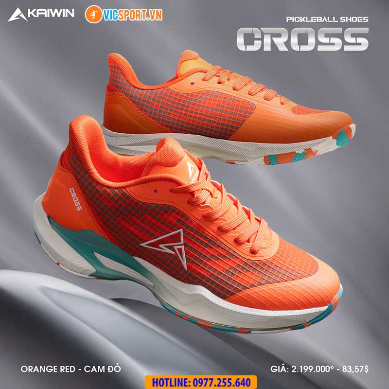 Giày thể thao pickleball Kaiwin Cross đa năng - Hình ảnh 9