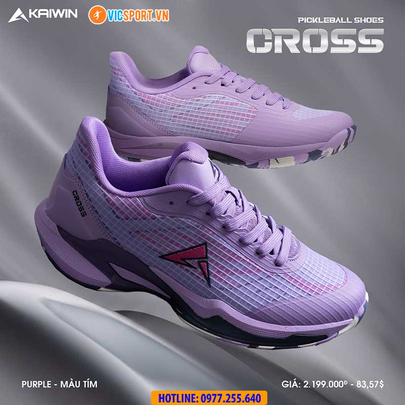 Giày thể thao pickleball Kaiwin Cross đa năng - Hình ảnh 10