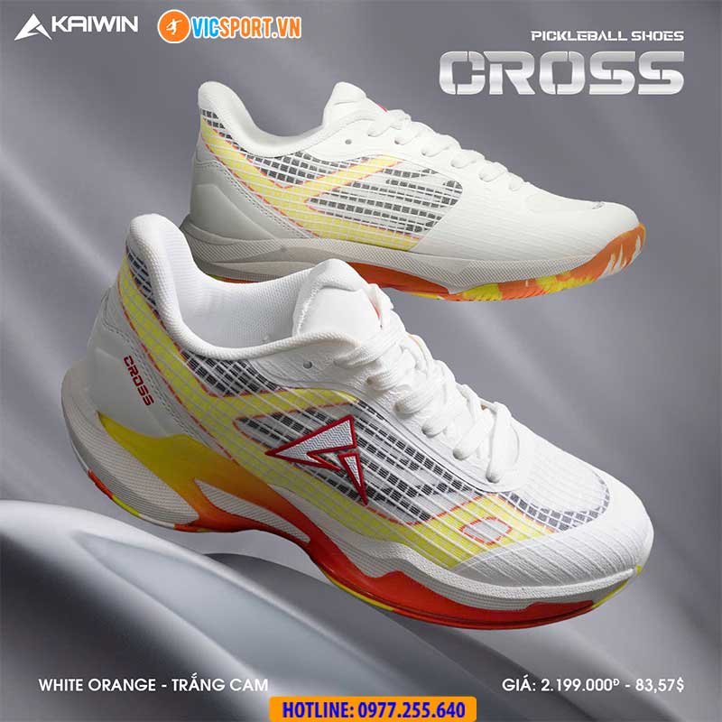Giày thể thao pickleball Kaiwin Cross đa năng - Hình ảnh 11