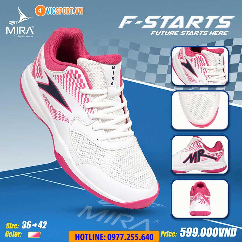 Giày thể thao pickleball Mira F-Starts - Hình ảnh 10
