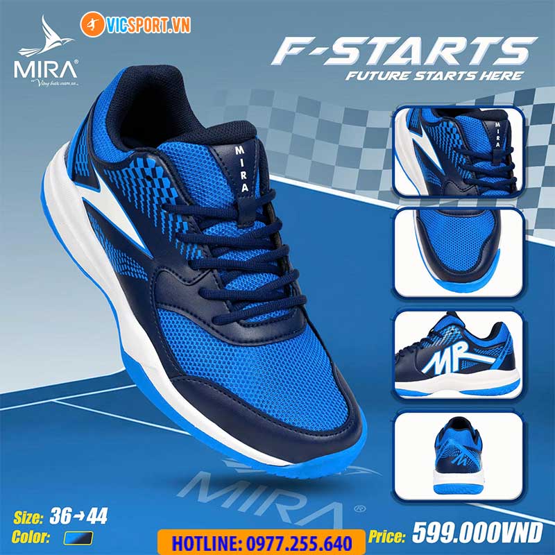 Giày thể thao pickleball Mira F-Starts - Hình ảnh 13