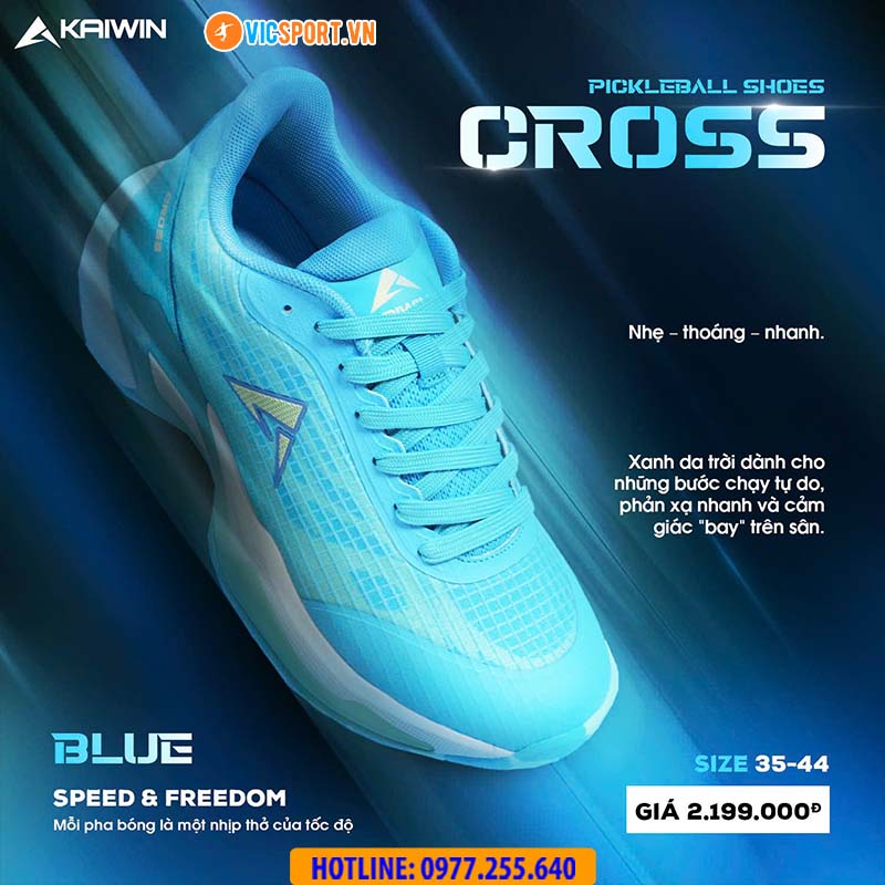 Giày thể thao pickleball Kaiwin Cross đa năng - Hình ảnh 33