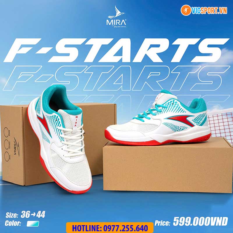 Giày thể thao pickleball Mira F-Starts - Hình ảnh 18