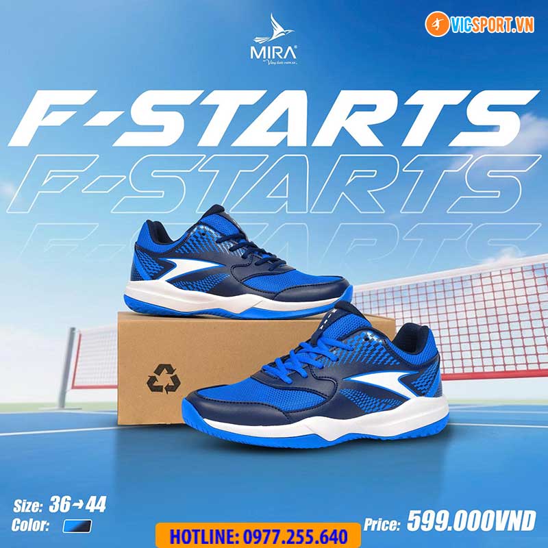 Giày thể thao pickleball Mira F-Starts - Hình ảnh 19