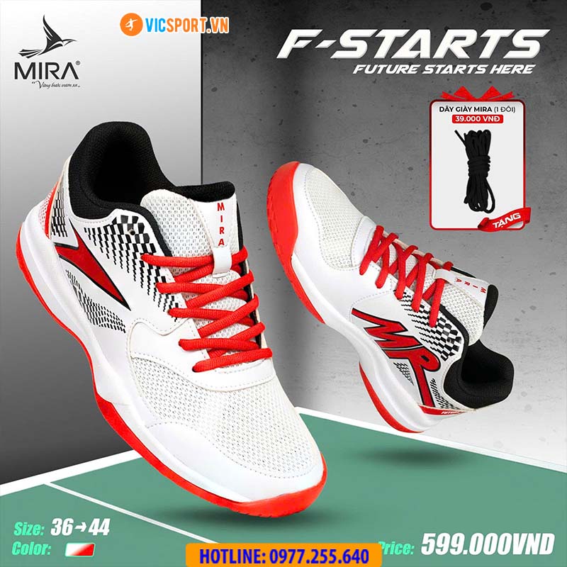 Giày thể thao pickleball Mira F-Starts - Hình ảnh 21
