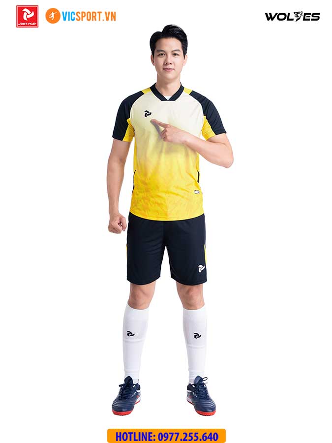 Áo đá banh không logo Just Play Wolves - Hình ảnh 65
