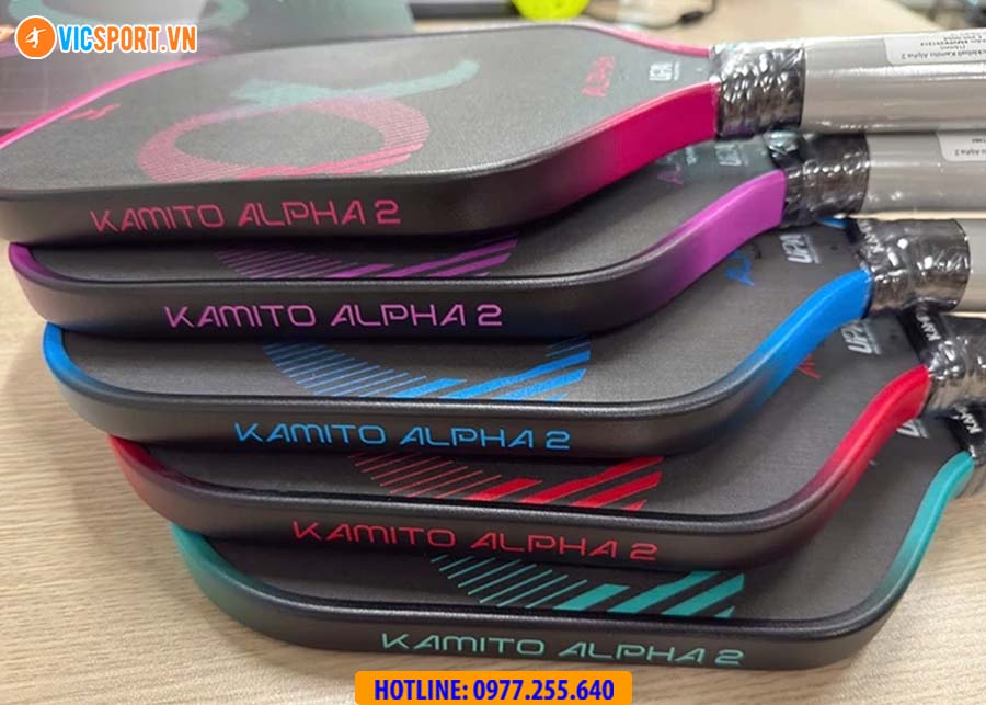 Vợt pickleball Kamito Alpha Gen 2 16mm - Hình ảnh 4
