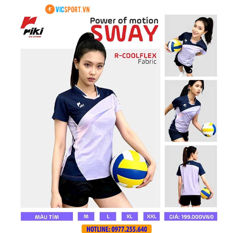 Quần áo bóng chuyền Riki Sway nam nữ - Hình ảnh 19