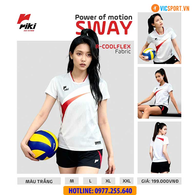 Quần áo bóng chuyền Riki Sway nam nữ - Hình ảnh 20