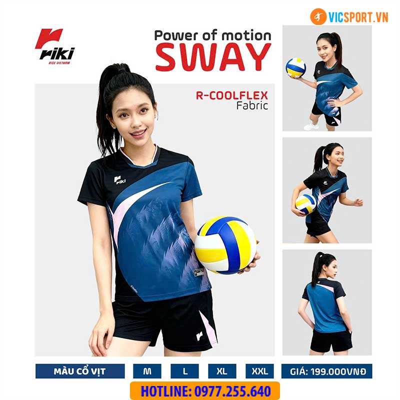 Quần áo bóng chuyền Riki Sway nam nữ - Hình ảnh 21
