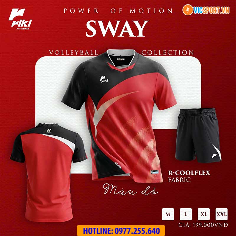 Quần áo bóng chuyền Riki Sway nam nữ - Hình ảnh 23