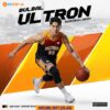 Quần áo bóng rổ Bulbal Ultron BRL03 màu đen