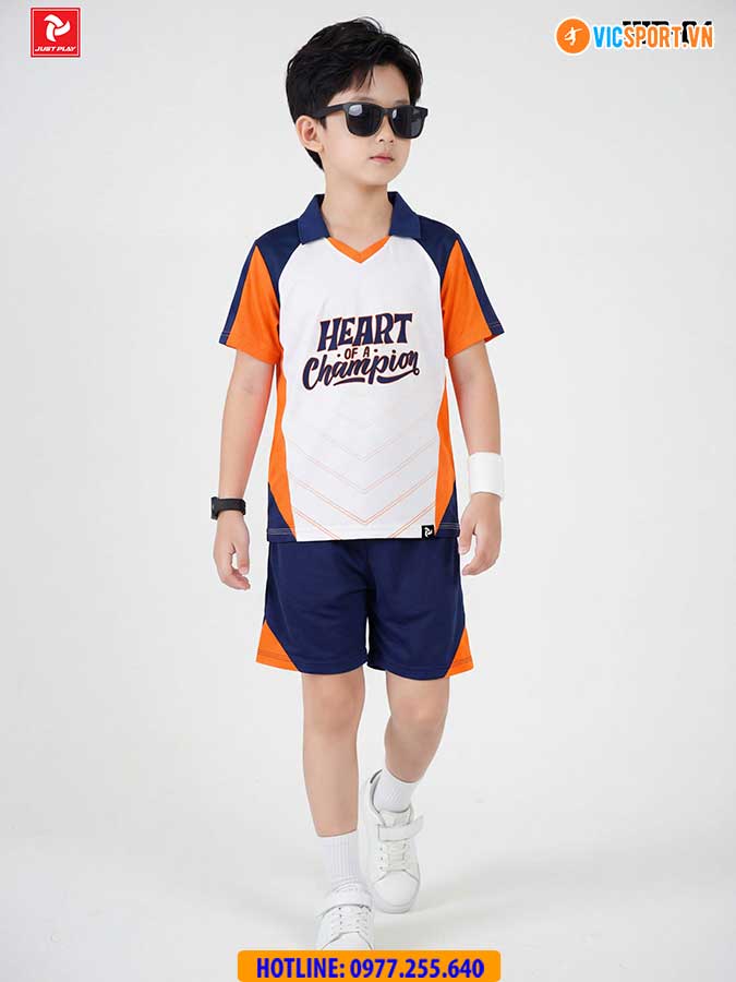 Quần áo thể thao trẻ em JustPlay KID 04 - Hình ảnh 40