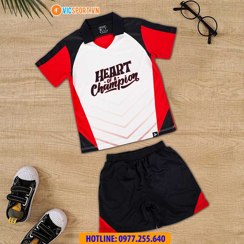 Quần áo thể thao trẻ em JustPlay KID 04 - Hình ảnh 3
