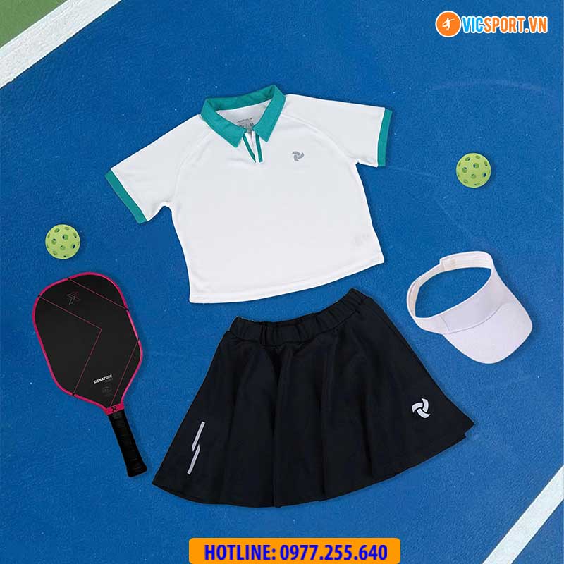 Áo polo thể thao nữ JustPlay WPJ01 đa năng - Hình ảnh 15