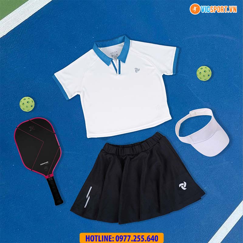 Áo polo thể thao nữ JustPlay WPJ01 đa năng - Hình ảnh 13