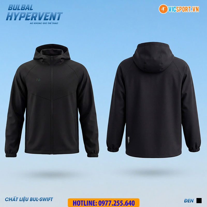 Áo khoác dù thể thao Bulbal Hypervent - Hình ảnh 44