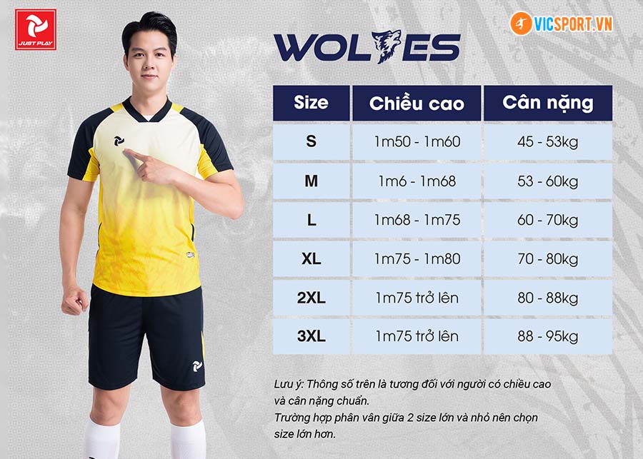 Áo đá banh không logo Just Play Wolves - Hình ảnh 34
