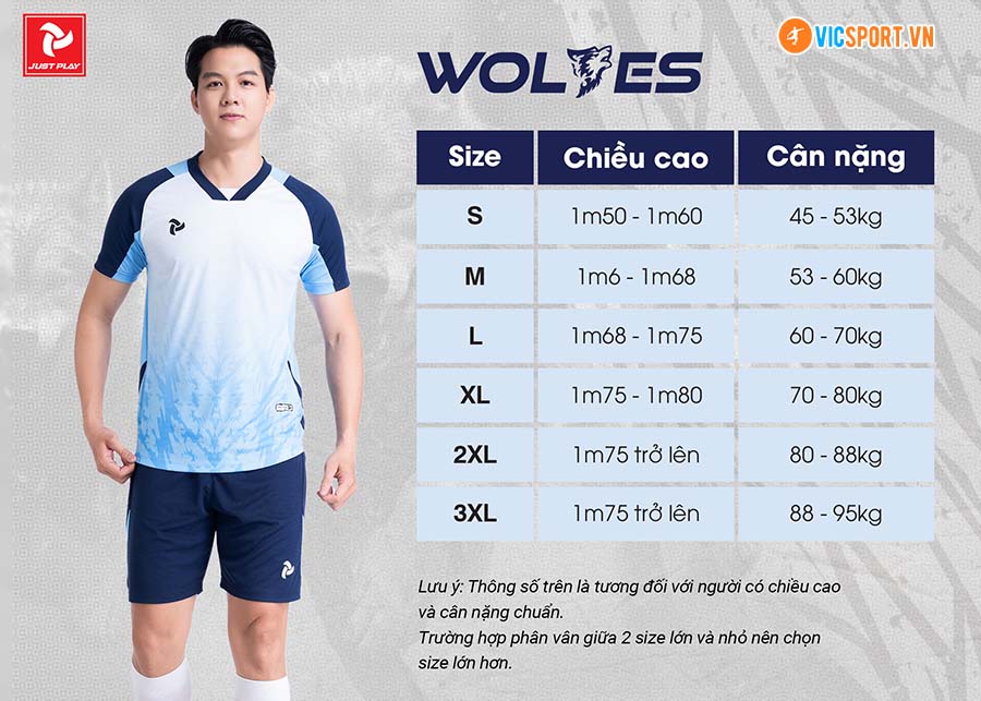 Áo đá banh không logo Just Play Wolves - Hình ảnh 35
