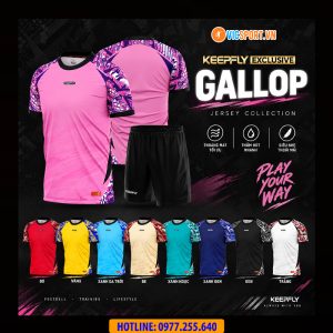 Áo đá banh thiết kế Keepfly Exclusive Gallop