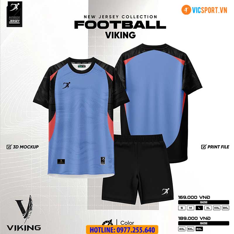 Áo đá banh thiết kế Habrix Viking - Hình ảnh 7