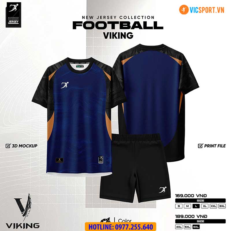 Áo đá banh thiết kế Habrix Viking - Hình ảnh 5