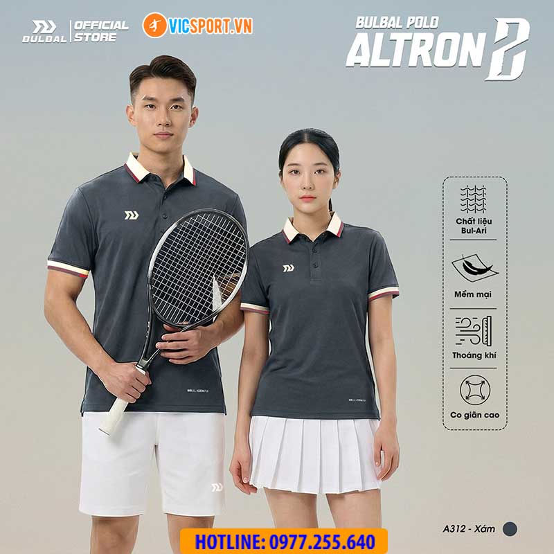 Áo polo thể thao nam Bulbal Altron 02 PL09 - Hình ảnh 24
