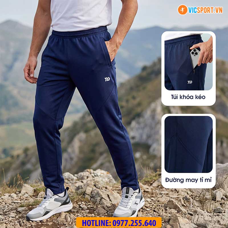Quần dài thể thao Bulbal Waza 5 ống suông - Hình ảnh 13