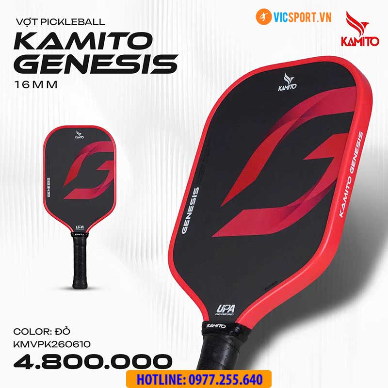 Vợt pickleball Kamito Genesis 16mm - Hình ảnh 13