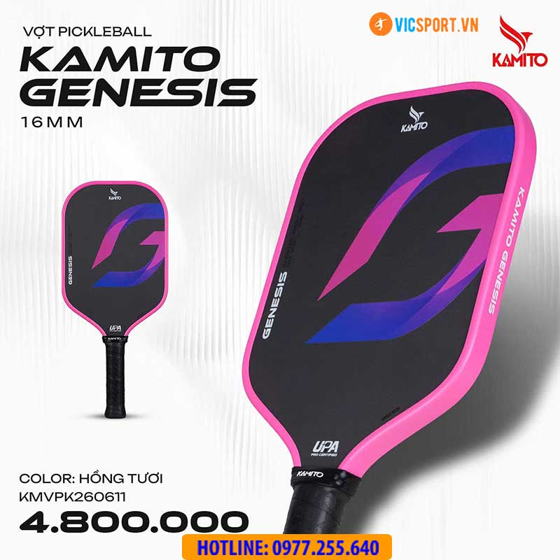Vợt pickleball Kamito Genesis 16mm - Hình ảnh 16