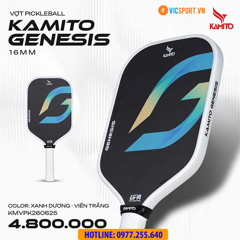 Vợt pickleball Kamito Genesis 16mm - Hình ảnh 12