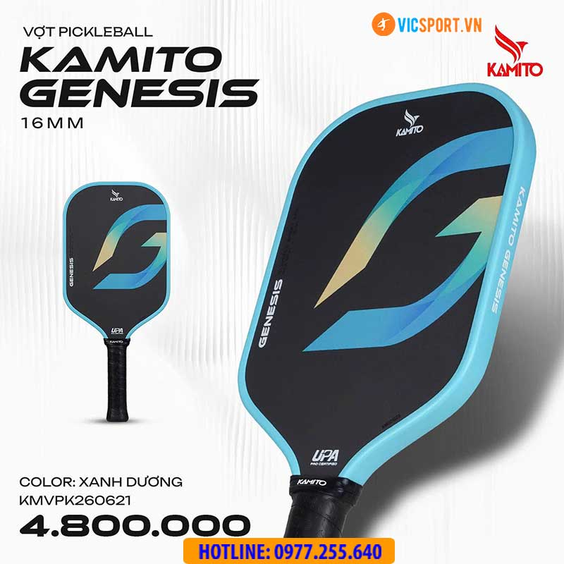 Vợt pickleball Kamito Genesis 16mm - Hình ảnh 14