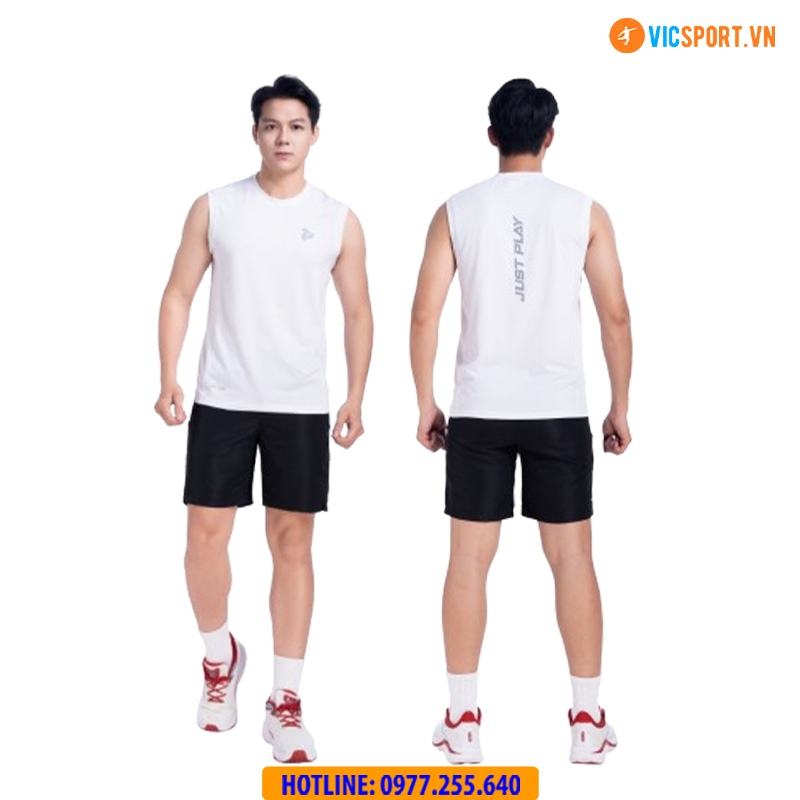 Áo ba lỗ nam Just Play Essence đa năng - Hình ảnh 10