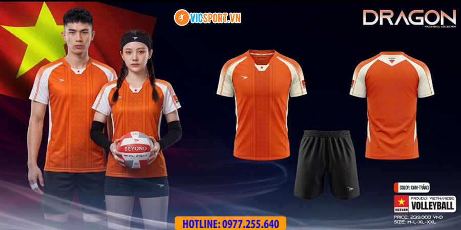 Quần áo bóng chuyền Beyono Dragon nam nữ - Hình ảnh 18