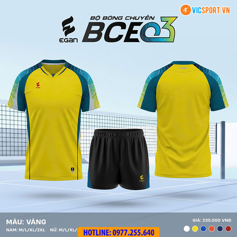 Quần áo bóng chuyền Egan BCE03 nam nữ - Hình ảnh 7